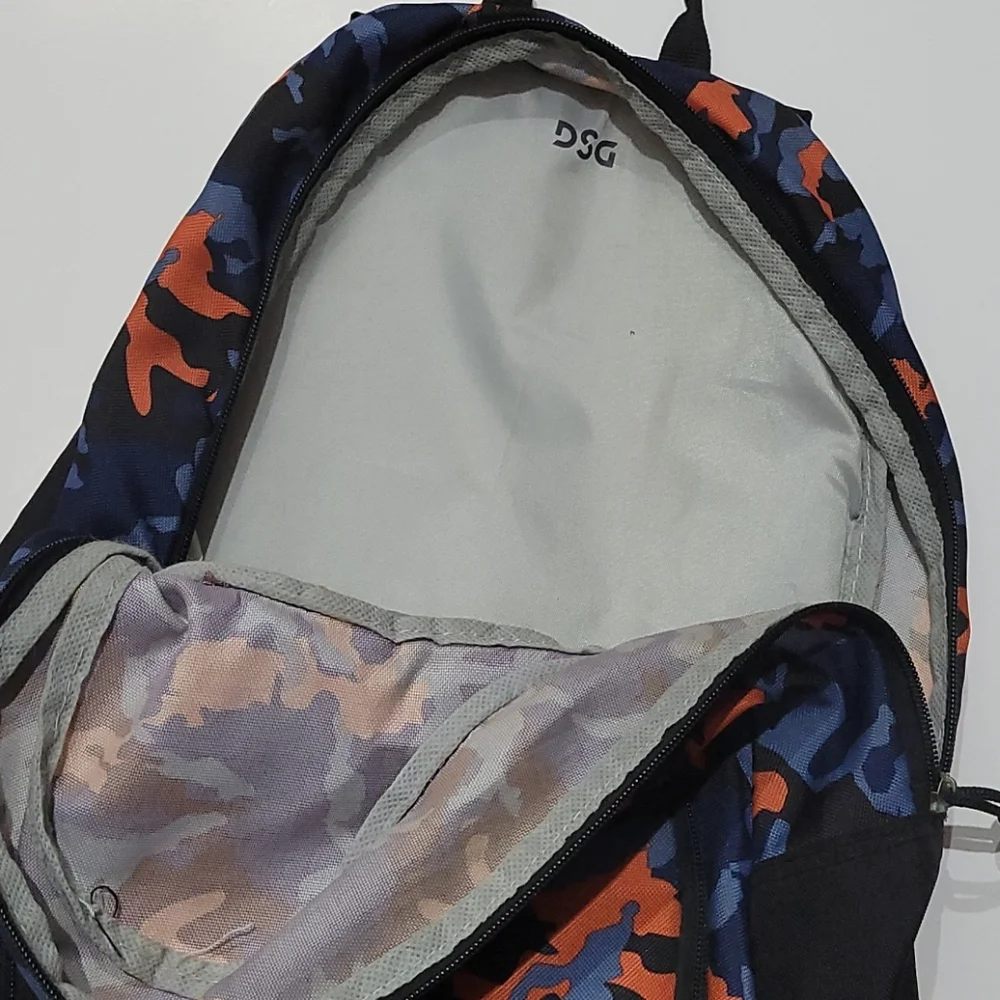 DSG Dicks Brand Boys Camouflage School Bag-18'X13'